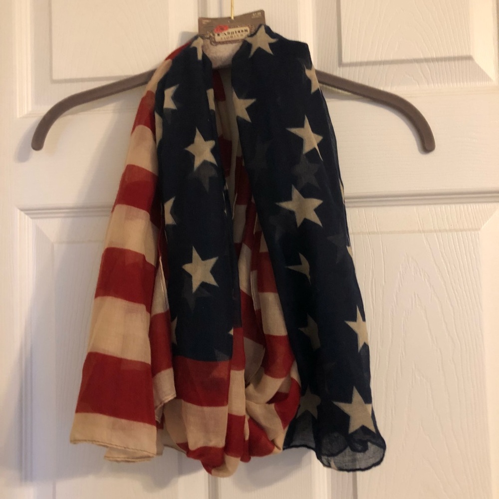 American Flag Scarf